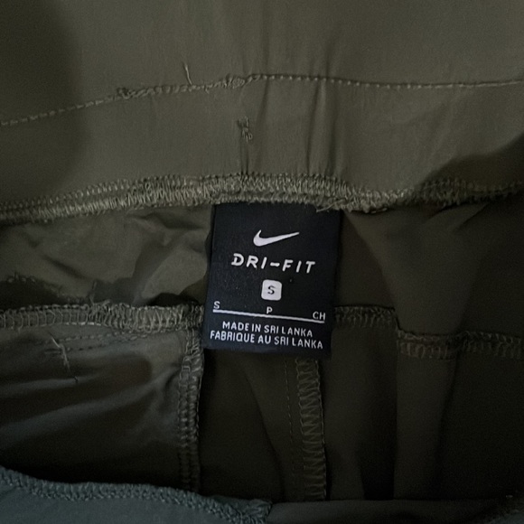 army green Nike athletic pants - Picture 2 of 3